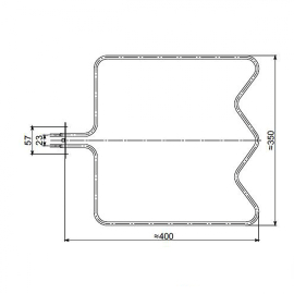 GREJAC ELEKTRICNOG SPORETA BEKO 1300W 4060